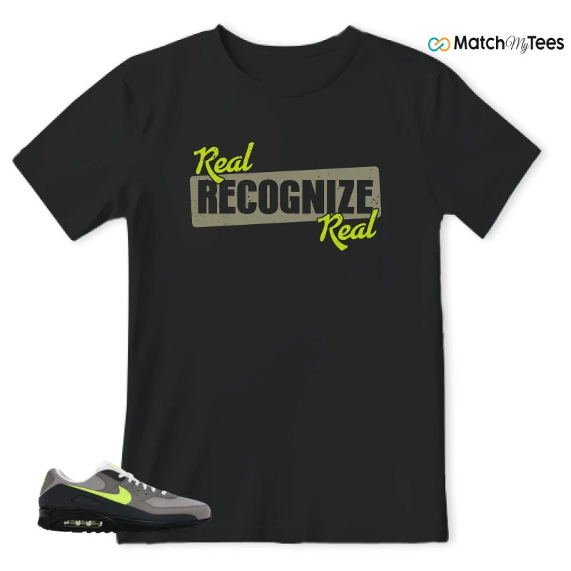 NIKE AIR MAX 90 NEON SNEAKER Matching Tees t-shirt