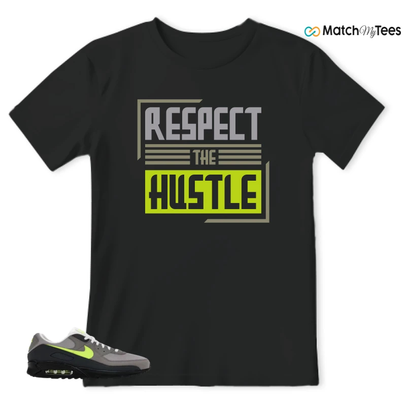 NIKE AIR MAX 90 NEON SNEAKER Matching Tees t-shirt