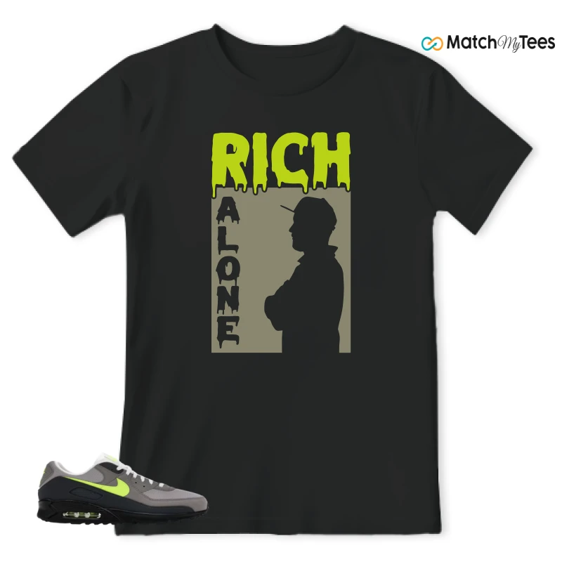 NIKE AIR MAX 90 NEON SNEAKER Matching Tees t-shirt