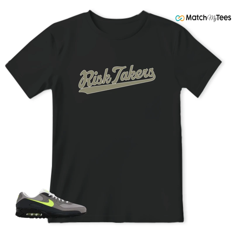 NIKE AIR MAX 90 NEON SNEAKER/BLACK/NEON YELLOW/ANTHRACITE/LIGHT CHARCOAL/PEARL GREY/WHITE matching T-shirt