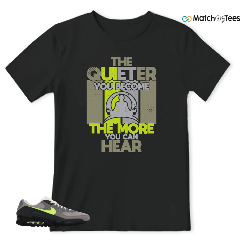 NIKE AIR MAX 90 NEON SNEAKER Matching Tees t-shirt