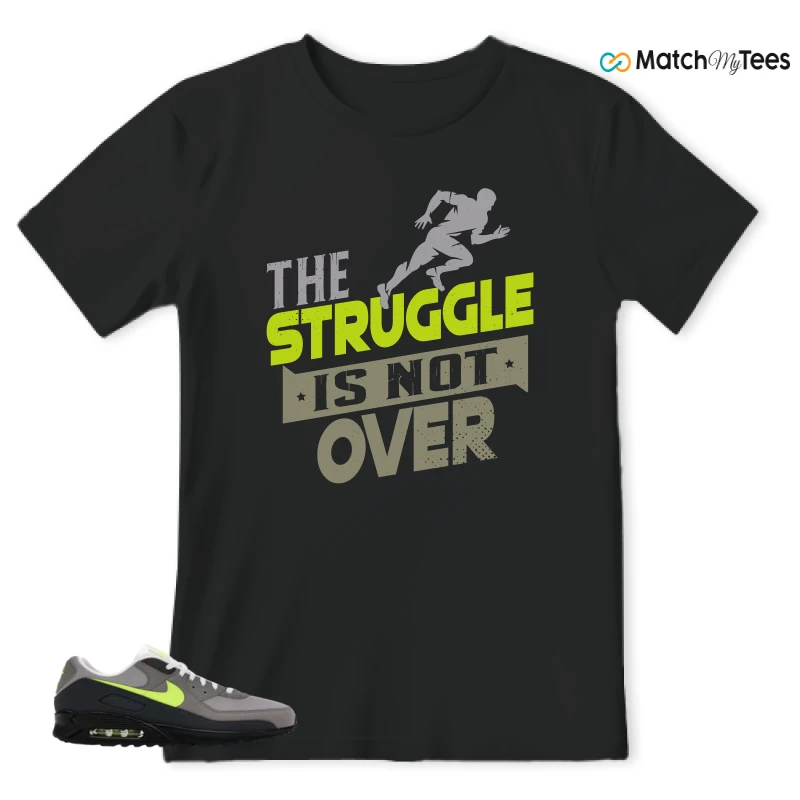 NIKE AIR MAX 90 NEON SNEAKER Matching Tees t-shirt