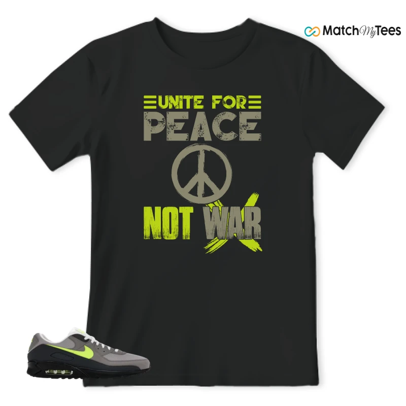 NIKE AIR MAX 90 NEON SNEAKER Matching Tees t-shirt