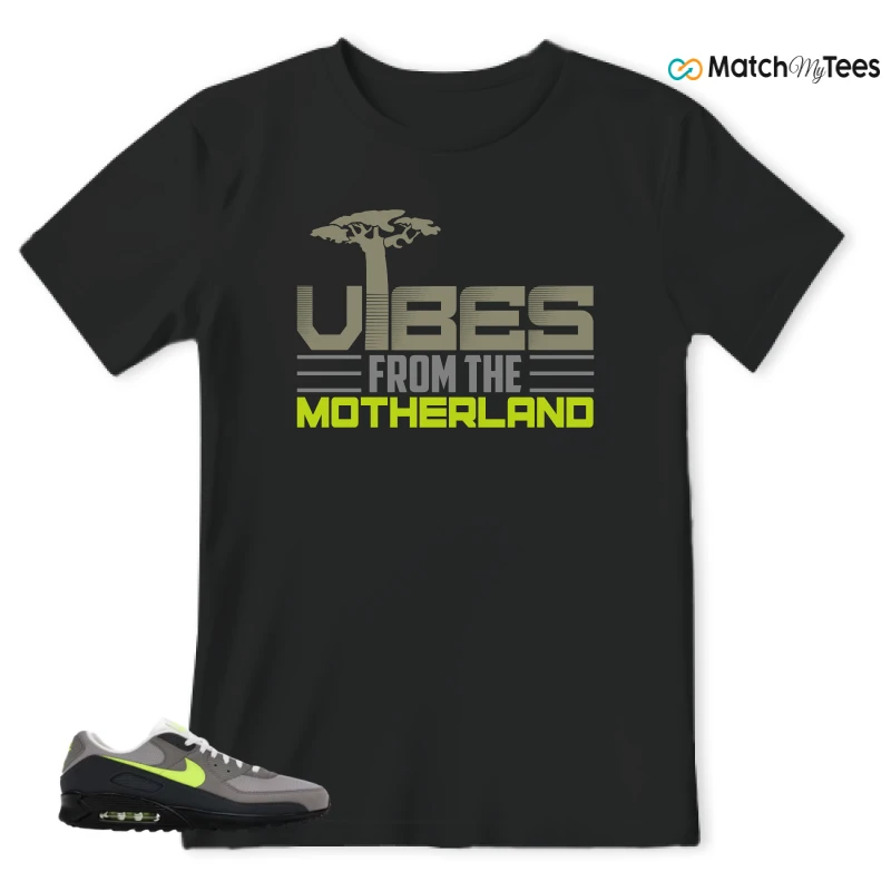 NIKE AIR MAX 90 NEON SNEAKER Matching Tees t-shirt