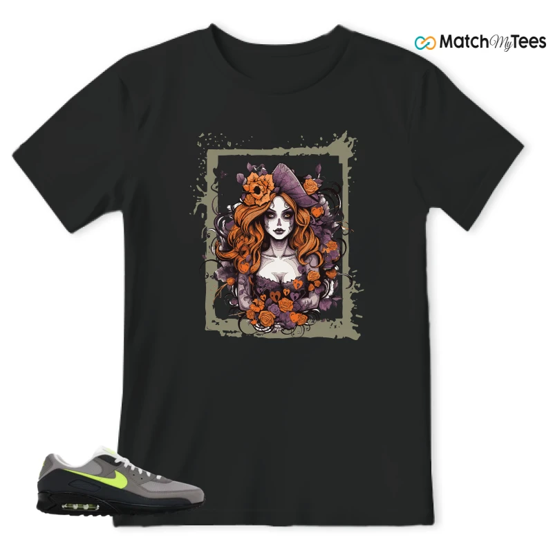NIKE AIR MAX 90 NEON SNEAKER Matching Tees t-shirt