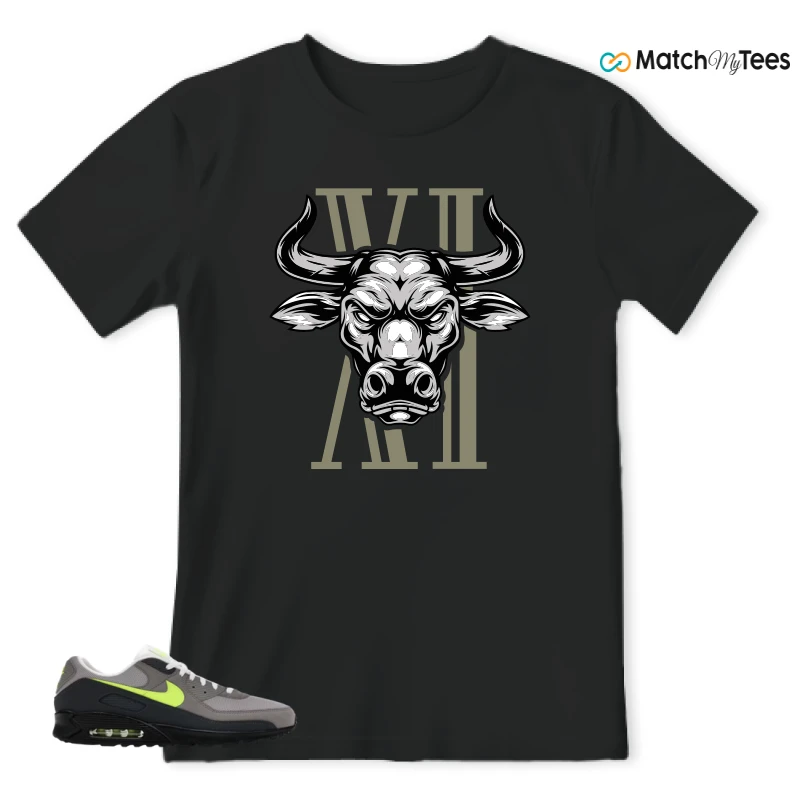 NIKE AIR MAX 90 NEON SNEAKER Matching Tees t-shirt