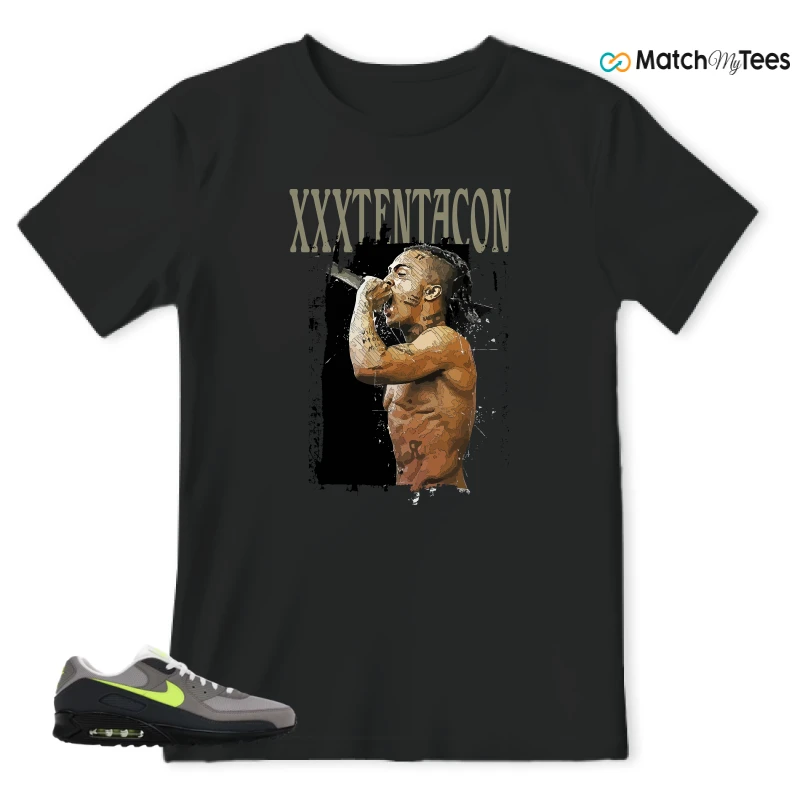 NIKE AIR MAX 90 NEON SNEAKER Matching Tees t-shirt