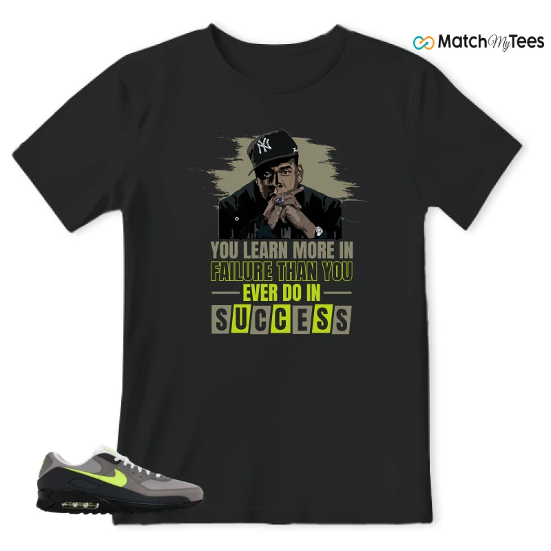 NIKE AIR MAX 90 NEON SNEAKER Matching Tees t-shirt
