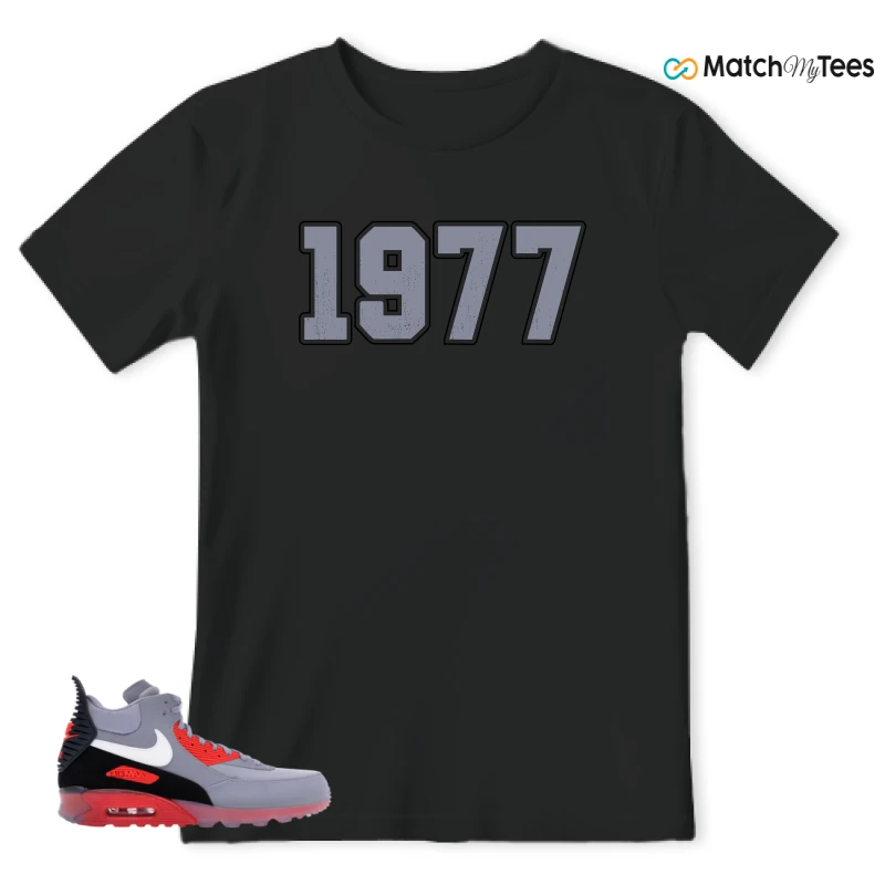 NIKE AIR MAX 90 SNEAKERBOOT ICE WOLF GREY INFRARED SNEAKER Matching Tees t-shirt