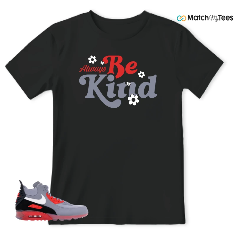 NIKE AIR MAX 90 SNEAKERBOOT ICE WOLF GREY INFRARED SNEAKER Matching Tees t-shirt