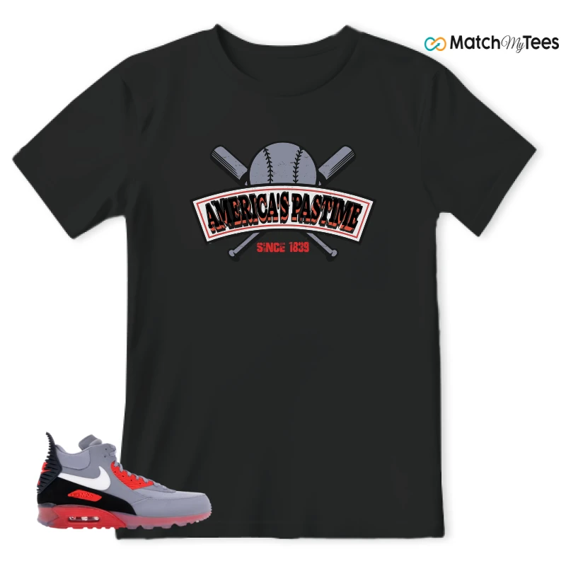 NIKE AIR MAX 90 SNEAKERBOOT ICE WOLF GREY INFRARED SNEAKER Matching Tees t-shirt