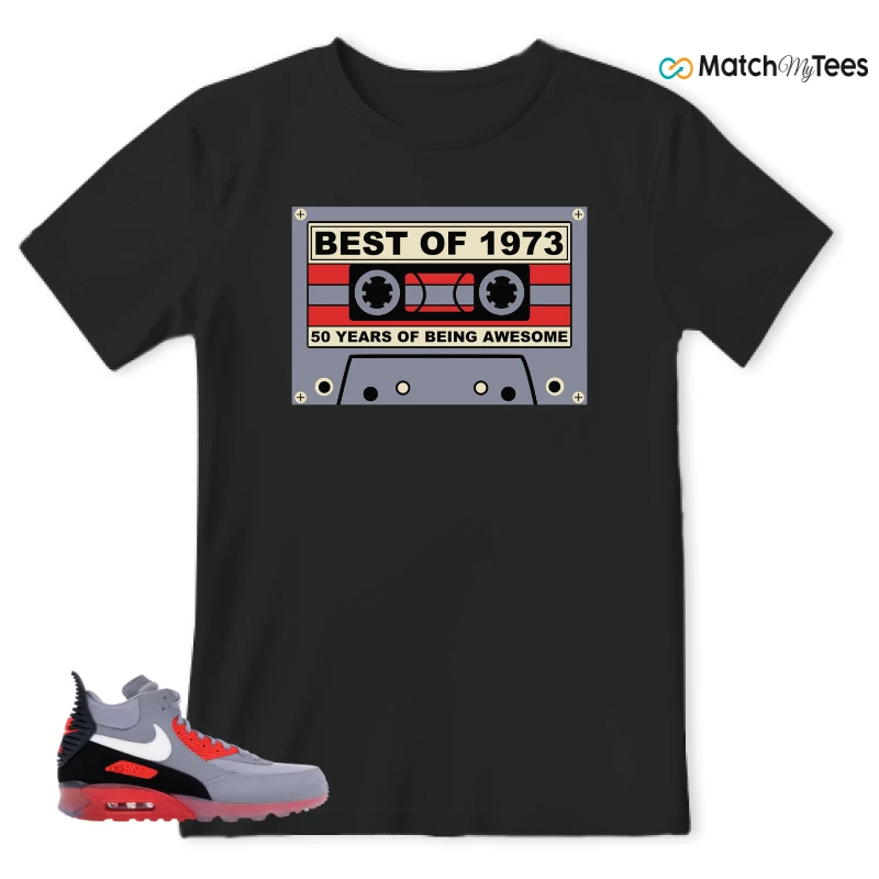 NIKE AIR MAX 90 SNEAKERBOOT ICE WOLF GREY INFRARED SNEAKER Matching Tees t-shirt