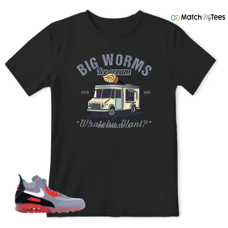 NIKE AIR MAX 90 SNEAKERBOOT ICE WOLF GREY INFRARED SNEAKER Matching Tees t-shirt