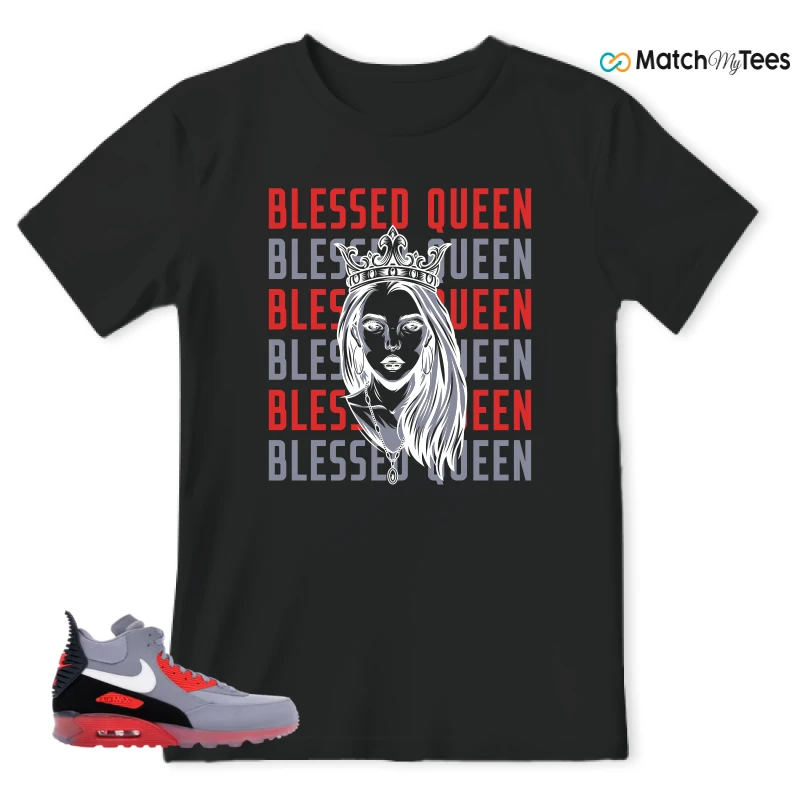 NIKE AIR MAX 90 SNEAKERBOOT ICE WOLF GREY INFRARED SNEAKER Matching Tees t-shirt