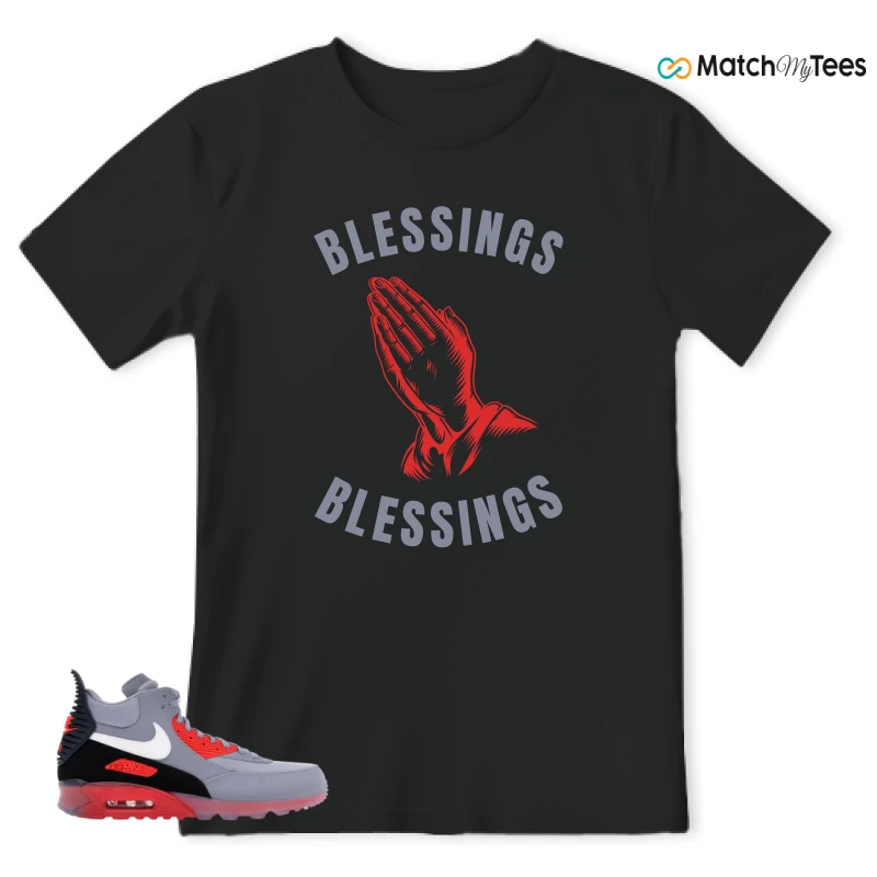 NIKE AIR MAX 90 SNEAKERBOOT ICE WOLF GREY INFRARED SNEAKER Matching Tees t-shirt
