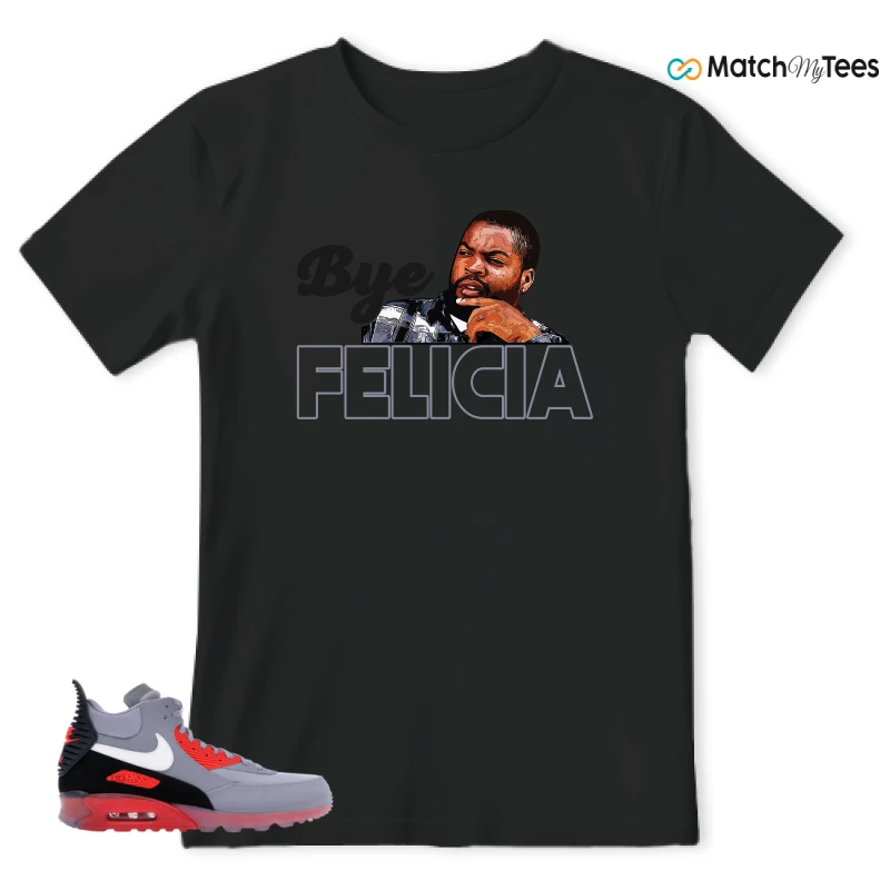 NIKE AIR MAX 90 SNEAKERBOOT ICE WOLF GREY INFRARED SNEAKER Matching Tees t-shirt