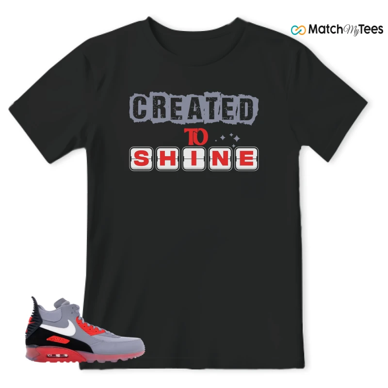 NIKE AIR MAX 90 SNEAKERBOOT ICE WOLF GREY INFRARED SNEAKER Matching Tees t-shirt