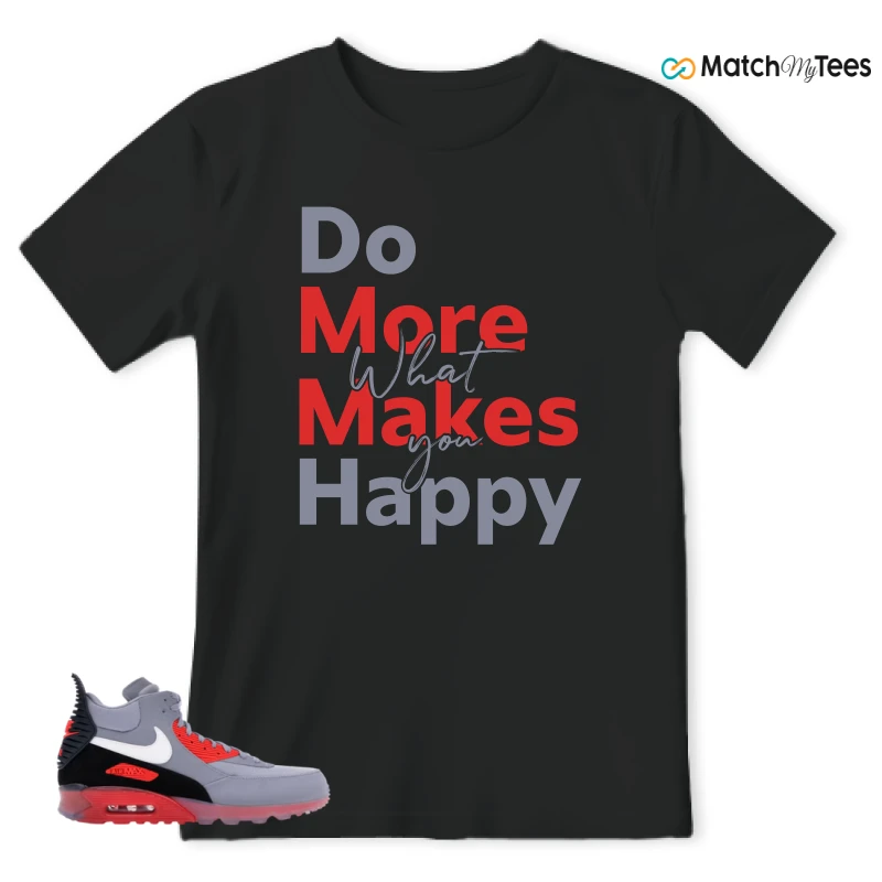 NIKE AIR MAX 90 SNEAKERBOOT ICE WOLF GREY INFRARED SNEAKER Matching Tees t-shirt
