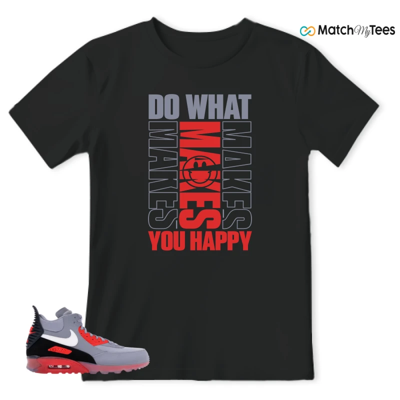 NIKE AIR MAX 90 SNEAKERBOOT ICE WOLF GREY INFRARED SNEAKER Matching Tees t-shirt