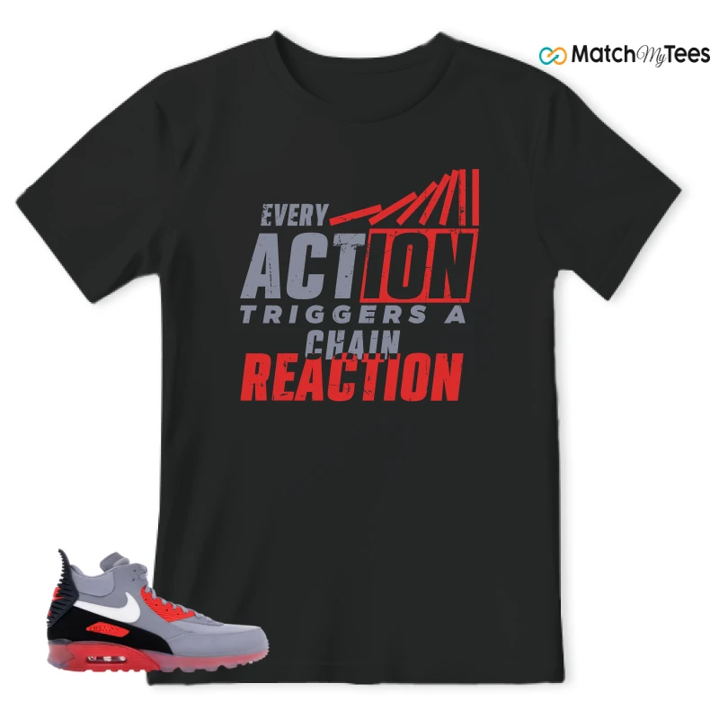 NIKE AIR MAX 90 SNEAKERBOOT ICE WOLF GREY INFRARED SNEAKER Matching Tees t-shirt