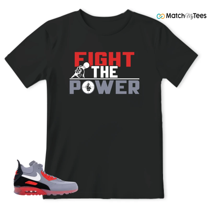 NIKE AIR MAX 90 SNEAKERBOOT ICE WOLF GREY INFRARED SNEAKER Matching Tees t-shirt