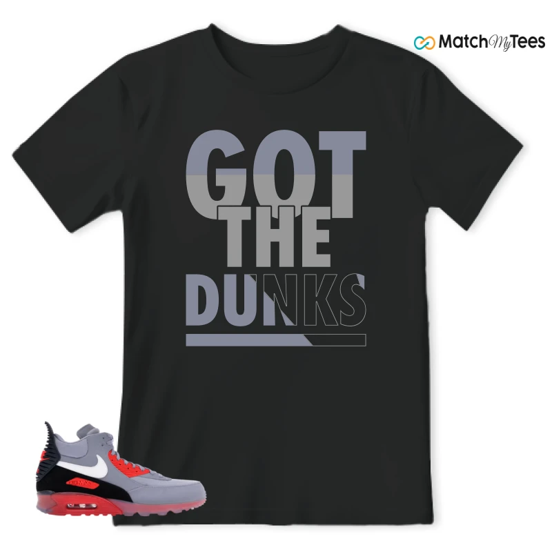 NIKE AIR MAX 90 SNEAKERBOOT ICE WOLF GREY INFRARED SNEAKER Matching Tees t-shirt