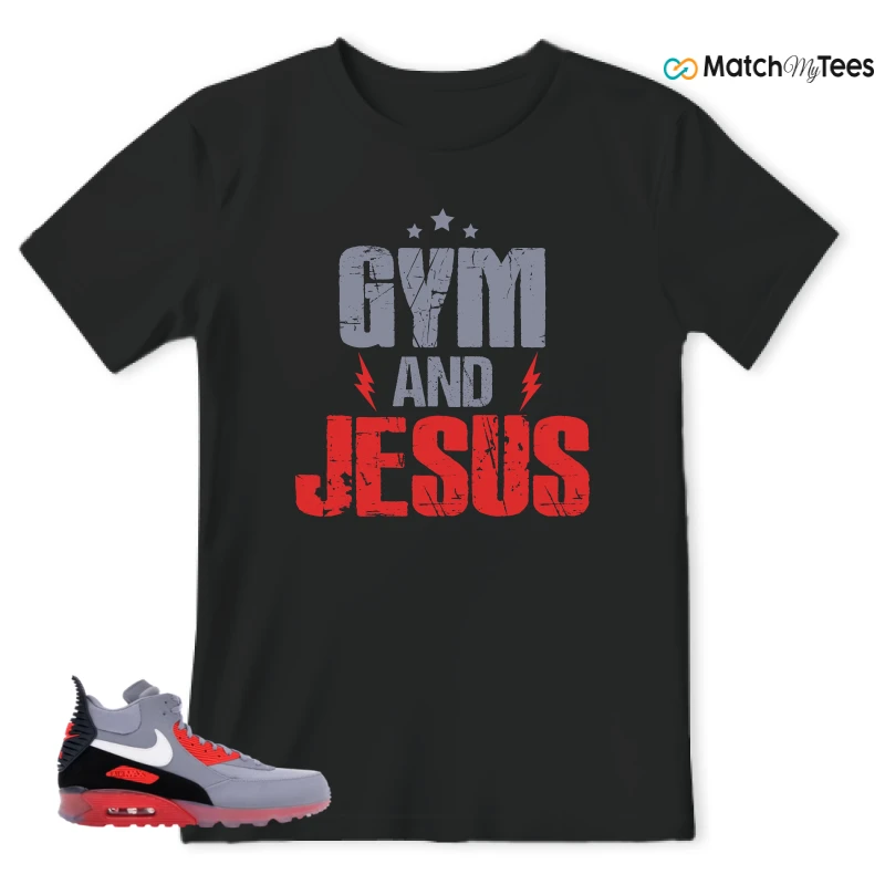NIKE AIR MAX 90 SNEAKERBOOT ICE WOLF GREY INFRARED SNEAKER Matching Tees t-shirt