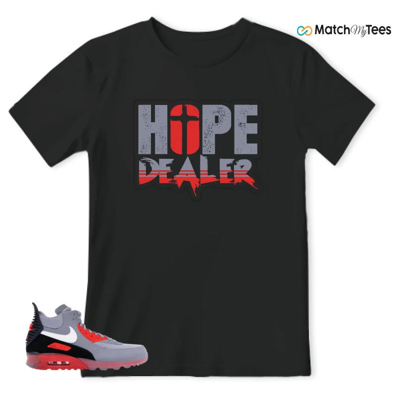 NIKE AIR MAX 90 SNEAKERBOOT ICE WOLF GREY INFRARED SNEAKER Matching Tees t-shirt