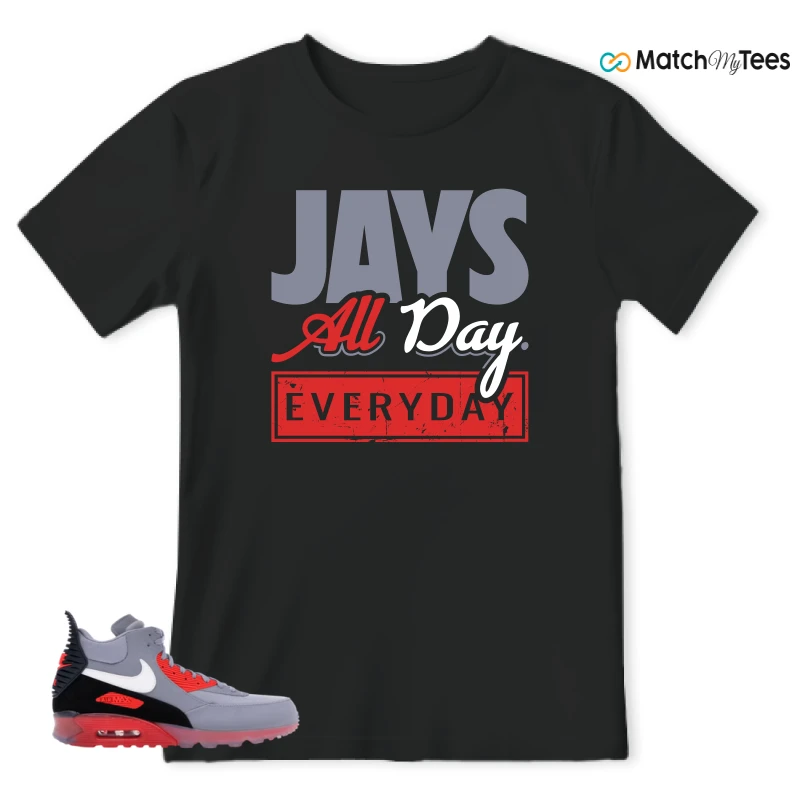NIKE AIR MAX 90 SNEAKERBOOT ICE WOLF GREY INFRARED SNEAKER Matching Tees t-shirt