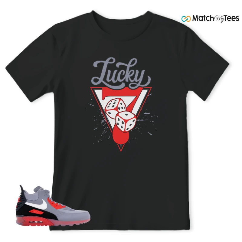 NIKE AIR MAX 90 SNEAKERBOOT ICE WOLF GREY INFRARED SNEAKER Matching Tees t-shirt
