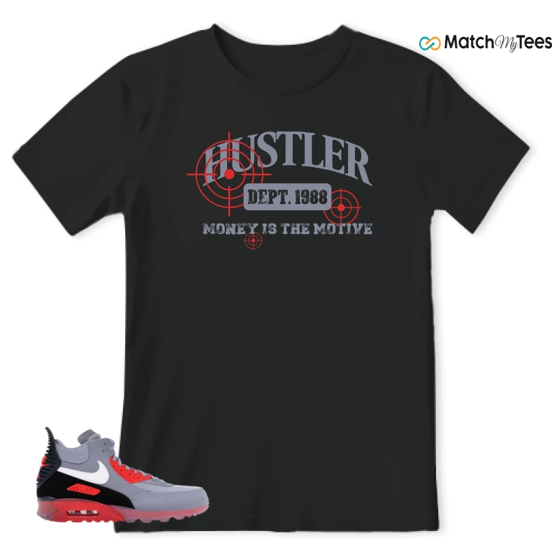 NIKE AIR MAX 90 SNEAKERBOOT ICE WOLF GREY INFRARED SNEAKER Matching Tees t-shirt
