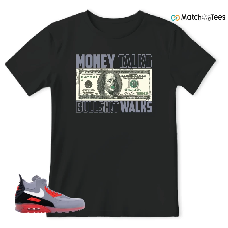 NIKE AIR MAX 90 SNEAKERBOOT ICE WOLF GREY INFRARED SNEAKER Matching Tees t-shirt