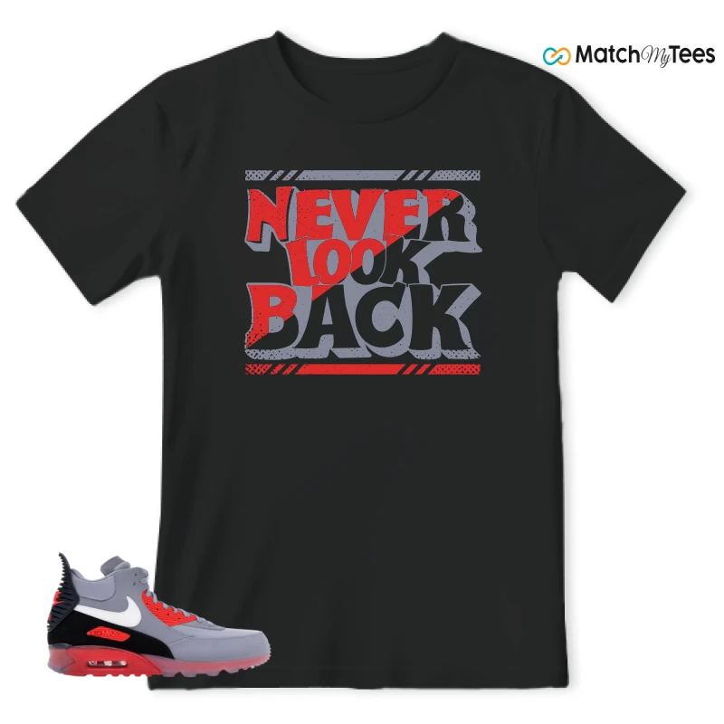 NIKE AIR MAX 90 SNEAKERBOOT ICE WOLF GREY INFRARED SNEAKER Matching Tees t-shirt