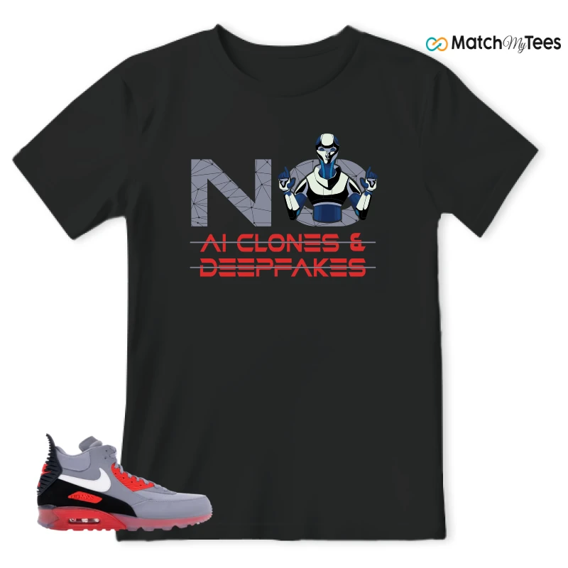 NIKE AIR MAX 90 SNEAKERBOOT ICE WOLF GREY INFRARED SNEAKER Matching Tees t-shirt