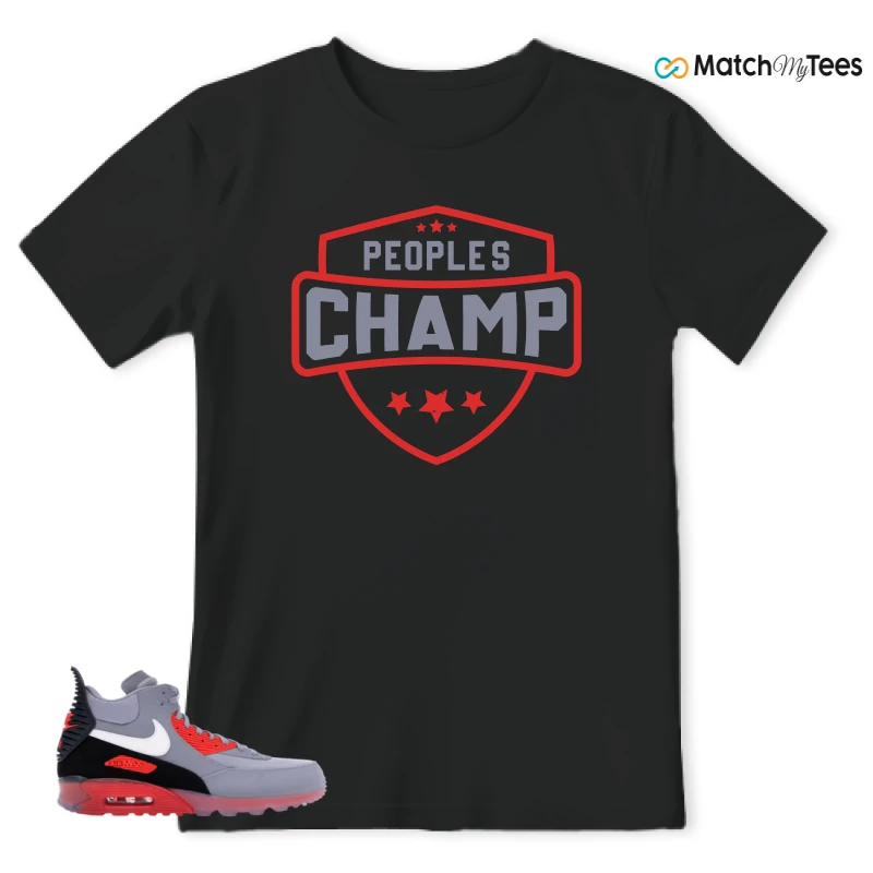 NIKE AIR MAX 90 SNEAKERBOOT ICE WOLF GREY INFRARED SNEAKER Matching Tees t-shirt