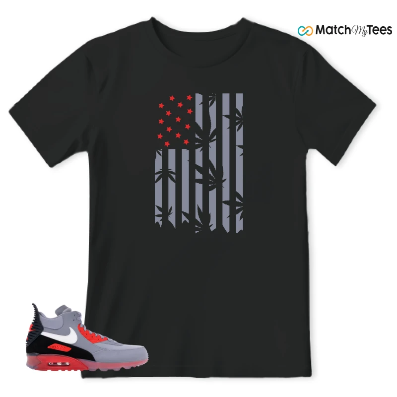 NIKE AIR MAX 90 SNEAKERBOOT ICE WOLF GREY INFRARED SNEAKER Matching Tees t-shirt