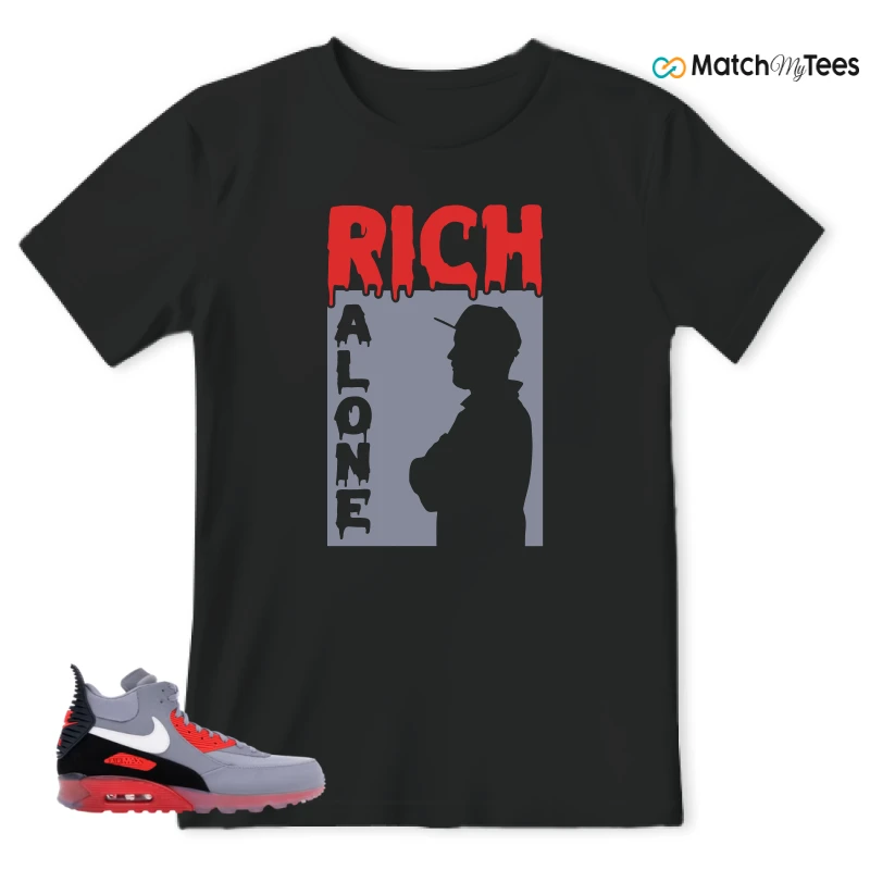 NIKE AIR MAX 90 SNEAKERBOOT ICE WOLF GREY INFRARED SNEAKER Matching Tees t-shirt