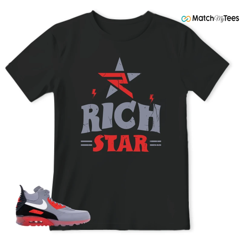 NIKE AIR MAX 90 SNEAKERBOOT ICE WOLF GREY INFRARED SNEAKER Matching Tees t-shirt