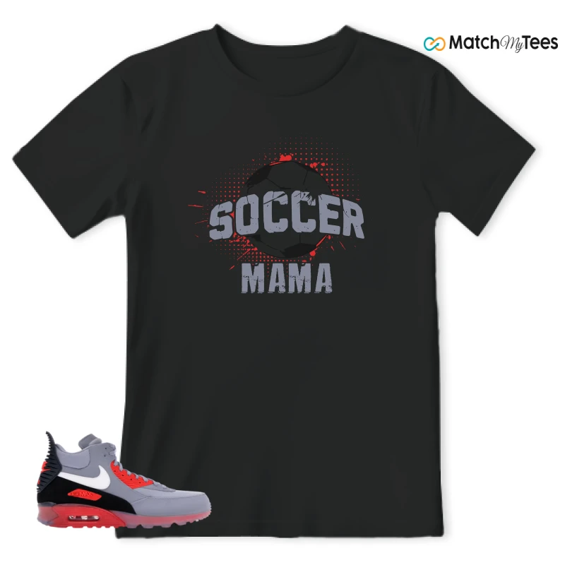 NIKE AIR MAX 90 SNEAKERBOOT ICE WOLF GREY INFRARED SNEAKER Matching Tees t-shirt