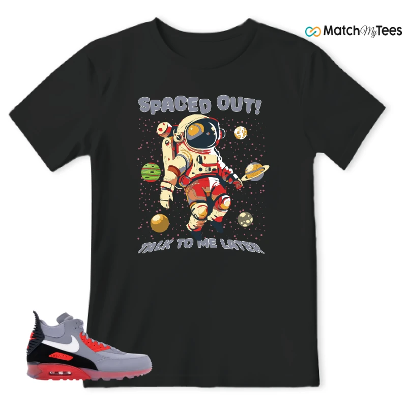 NIKE AIR MAX 90 SNEAKERBOOT ICE WOLF GREY INFRARED SNEAKER Matching Tees t-shirt