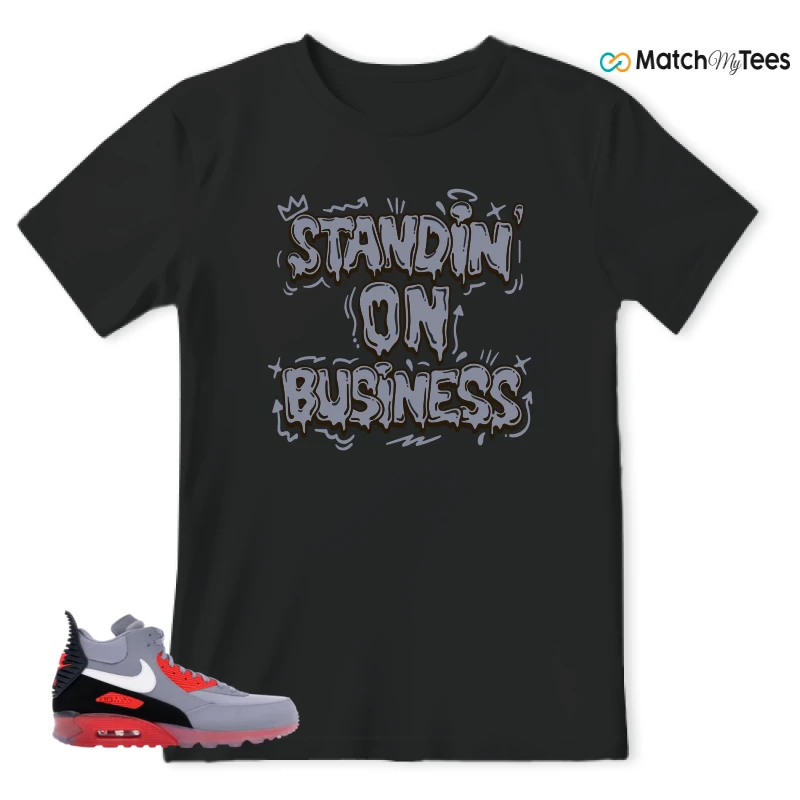 NIKE AIR MAX 90 SNEAKERBOOT ICE WOLF GREY INFRARED SNEAKER Matching Tees t-shirt
