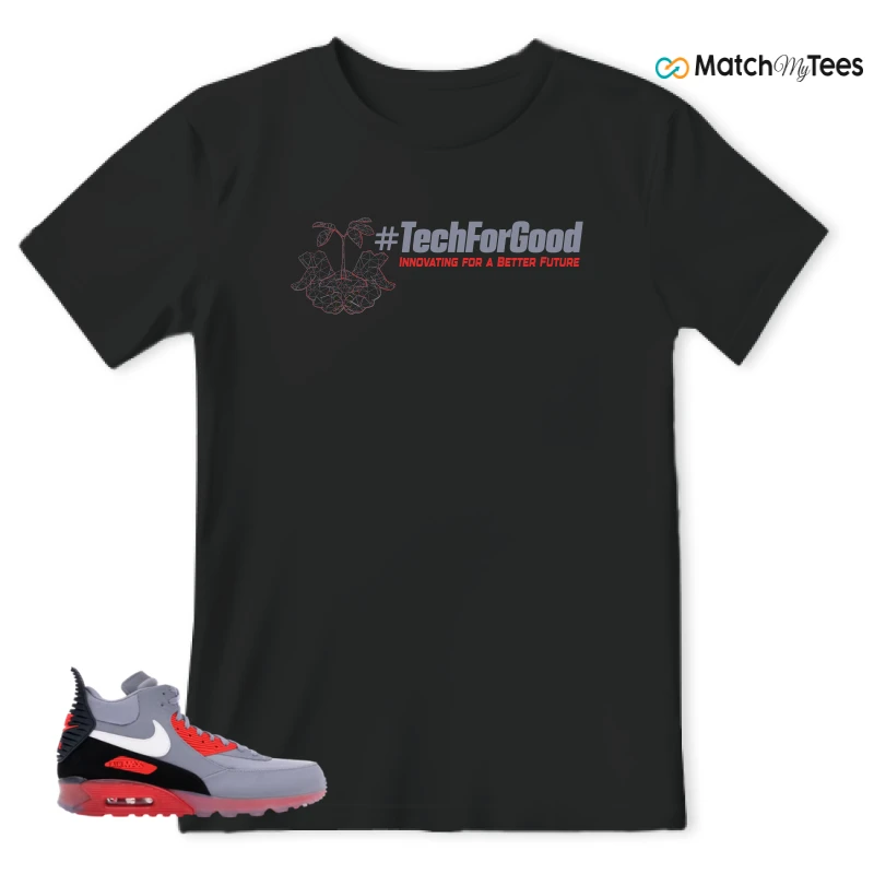 NIKE AIR MAX 90 SNEAKERBOOT ICE WOLF GREY INFRARED SNEAKER Matching Tees t-shirt