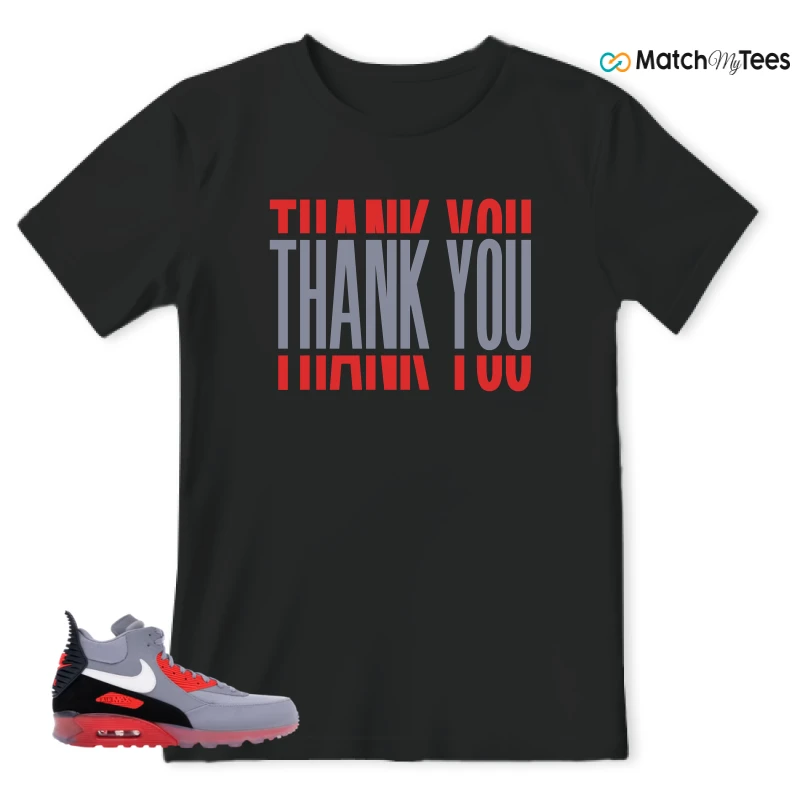 NIKE AIR MAX 90 SNEAKERBOOT ICE WOLF GREY INFRARED SNEAKER Matching Tees t-shirt