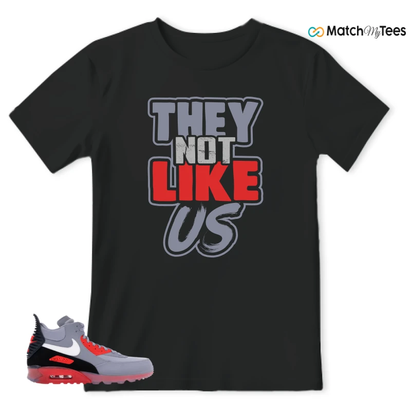 NIKE AIR MAX 90 SNEAKERBOOT ICE WOLF GREY INFRARED SNEAKER Matching Tees t-shirt