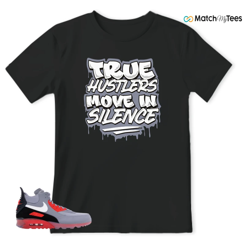 NIKE AIR MAX 90 SNEAKERBOOT ICE WOLF GREY INFRARED SNEAKER Matching Tees t-shirt