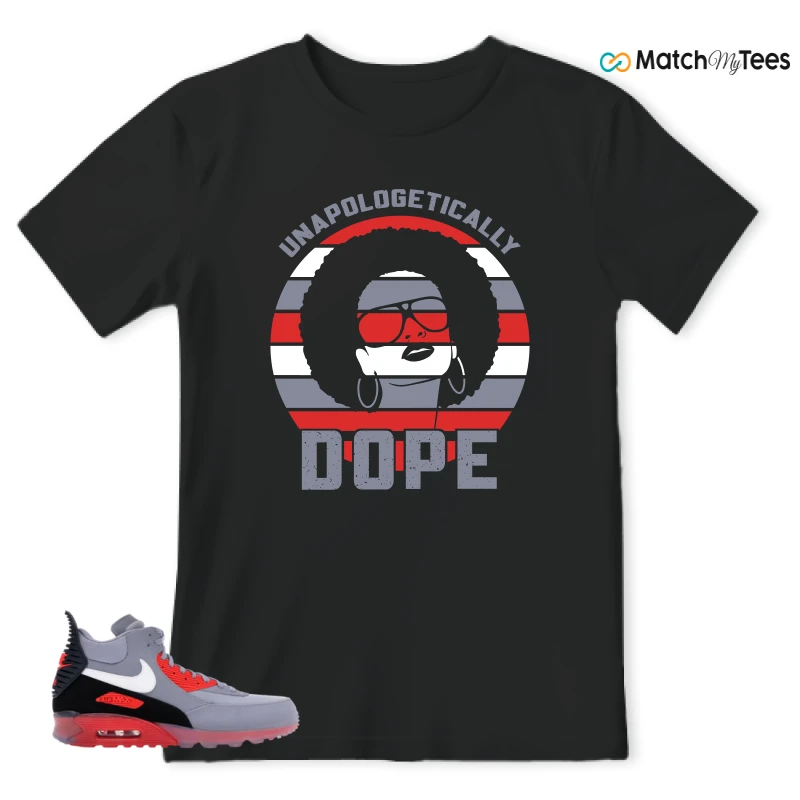 NIKE AIR MAX 90 SNEAKERBOOT ICE WOLF GREY INFRARED SNEAKER Matching Tees t-shirt