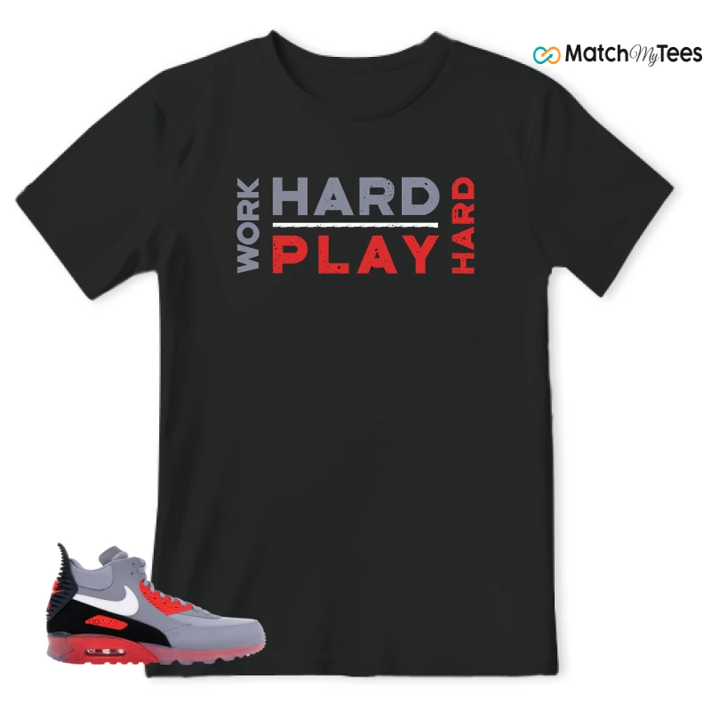 NIKE AIR MAX 90 SNEAKERBOOT ICE WOLF GREY INFRARED SNEAKER Matching Tees t-shirt