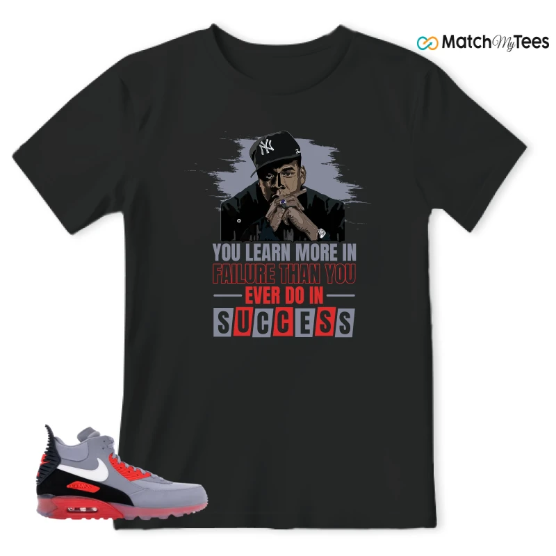 NIKE AIR MAX 90 SNEAKERBOOT ICE WOLF GREY INFRARED SNEAKER Matching Tees t-shirt