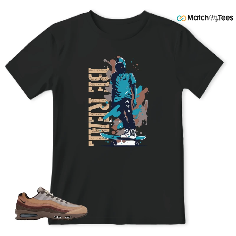 NIKE AIR MAX 95 OREGON DUCKS LUMBER YARD SNEAKER Matching Tees t-shirt
