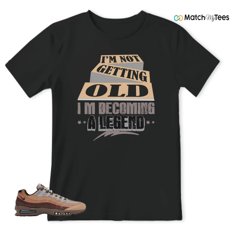 NIKE AIR MAX 95 OREGON DUCKS LUMBER YARD SNEAKER Matching Tees t-shirt